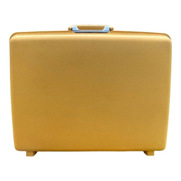 Samsonite Vintage Gold Concord Hardside Overnight and Weekender Luggage Set - Picture 2 of 16